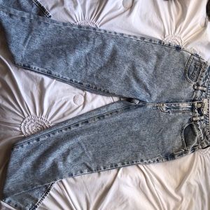 Pacsun acid wash mom jeans!